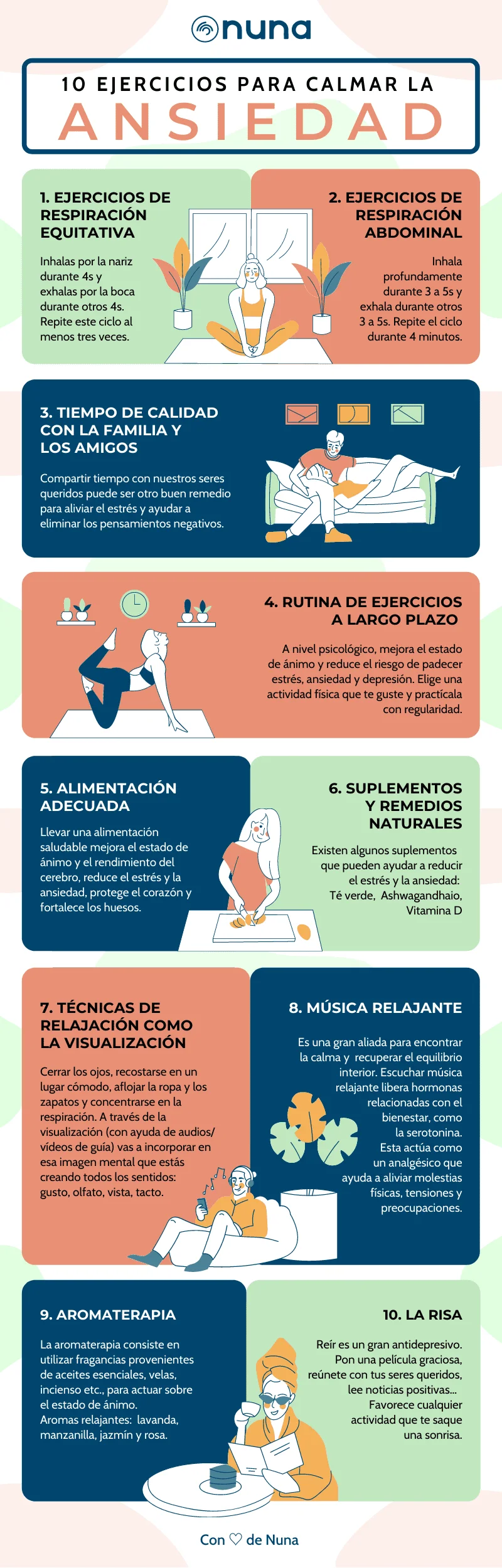 Control de ansiedad y estrés Rutinas efectivas y necesarias
