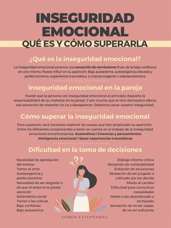 Terapia eficaz para superar inseguridades