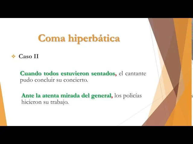 5 Ejemplos de Coma Hiperbática Guía Concisa