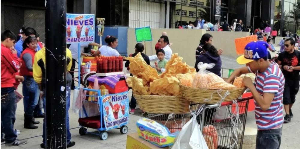 Vendedores ambulantes optimización del trabajo callejero