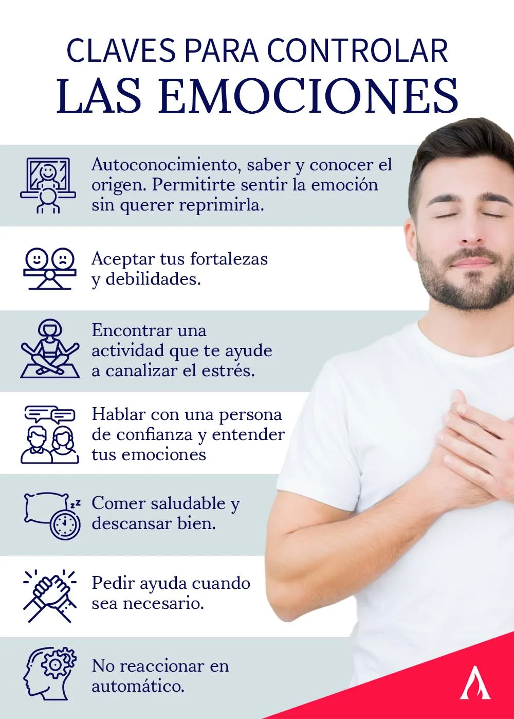 Manejo emociones en relaciones amorosas - Máximo 10 palabras