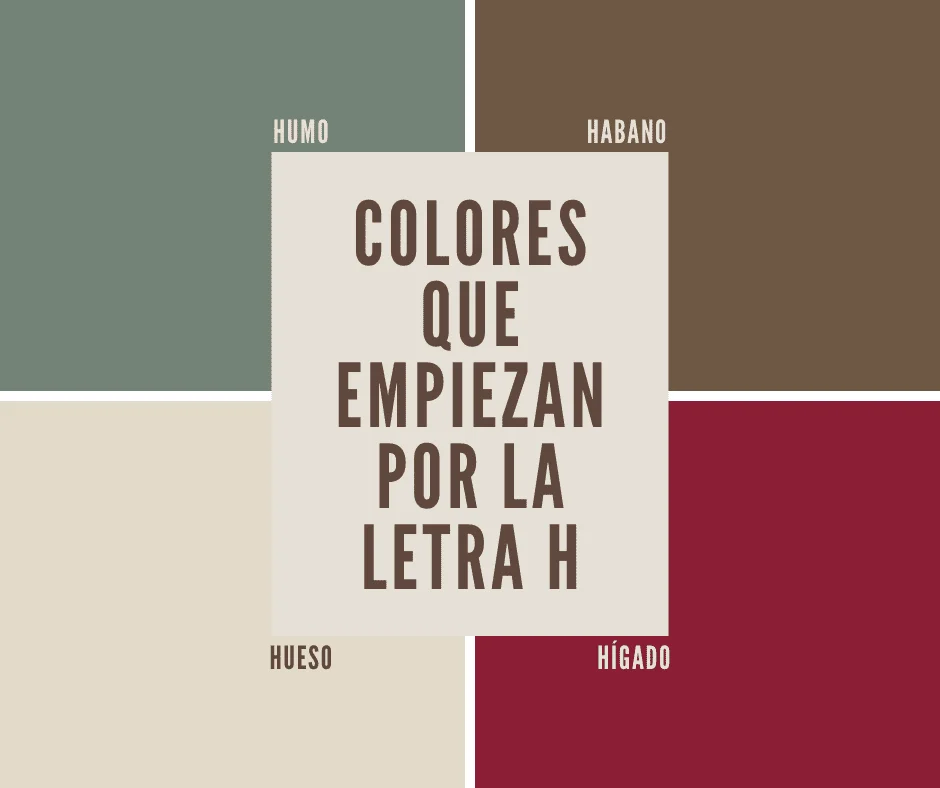 Colores con H ¡Basta!