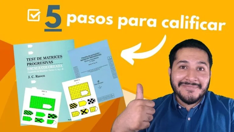Guía eficiente para calificar prueba de Raven