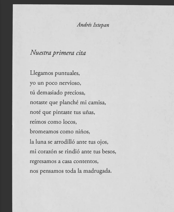 Pensamientos de un hombre tras la primera cita