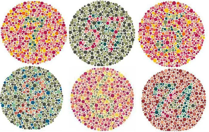 Prueba de Daltonismo Identificación precisa de deficiencia visual