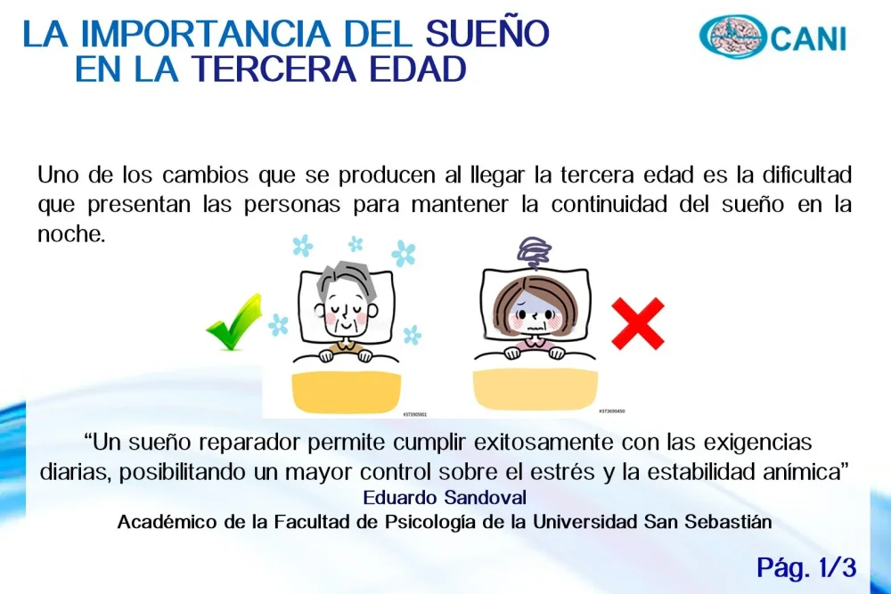Psicología del sueño en la tercera edad Enfoque optimizado