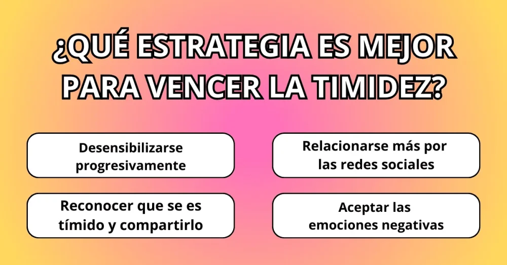 Superar timidez y conectar con desconocidos