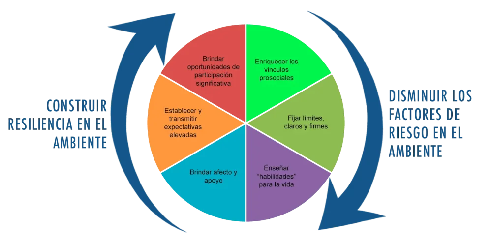 Factores en el comportamiento resiliente su impacto