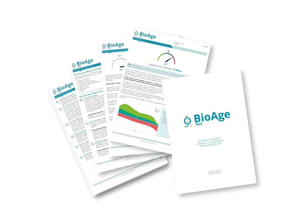 Medición y mejora de tu edad biológica sencillo test