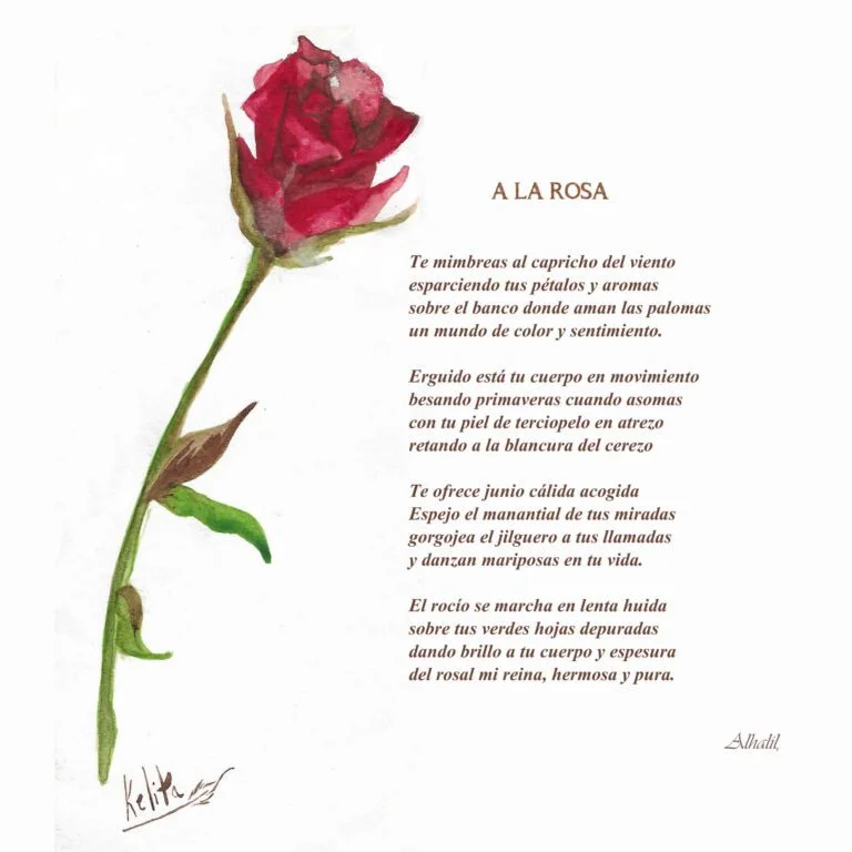 Poema breve 4 estrofas de profunda belleza