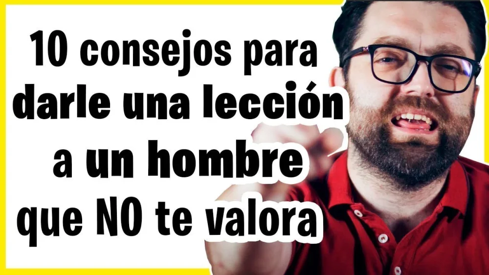 Cómo hacer frente a un hombre que no valora