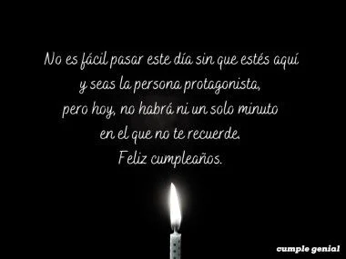 Formas de felicitar a tu marido fallecido en cumpleaños