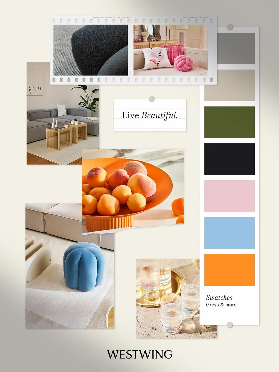 La combinación perfecta de colores para el gris