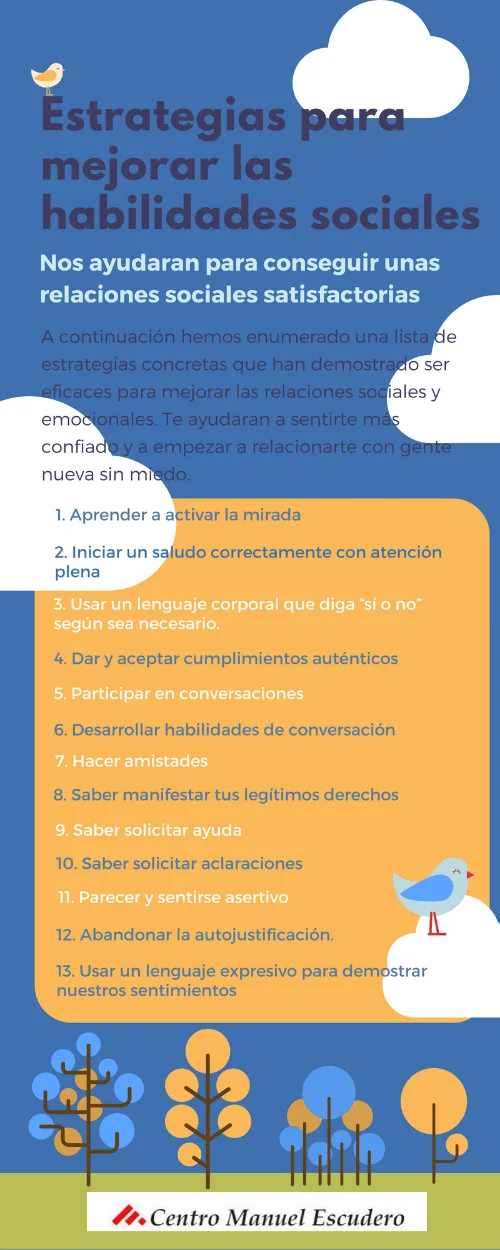 Relajación para habilidades sociales mejoradas