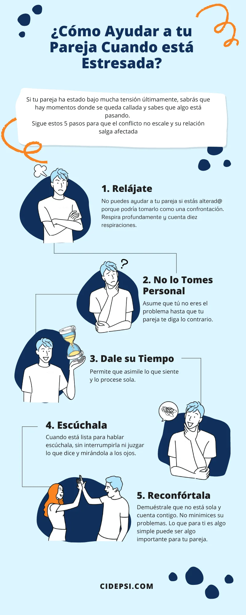 Consejos para manejar el estrés en pareja en tercera edad