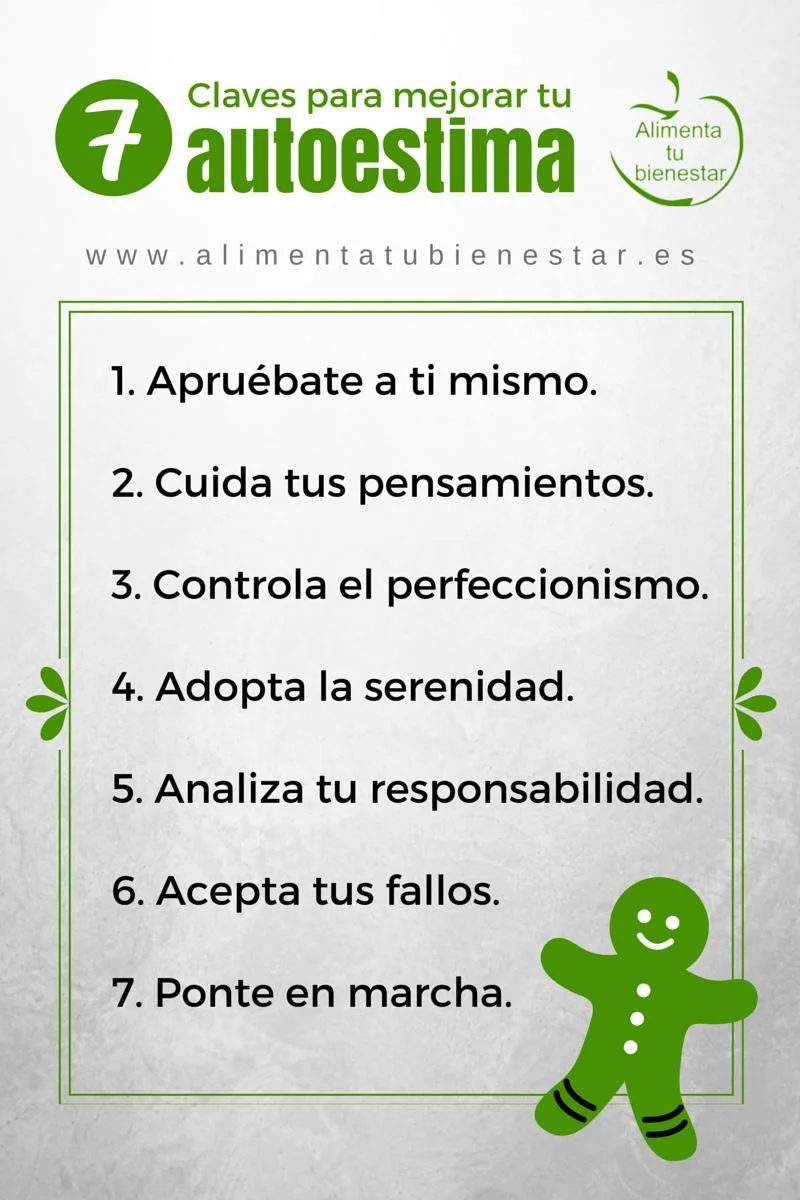Mejora tu autoestima y apruébate a ti mismo