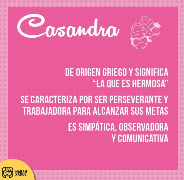 Origen y simbolismo del nombre Casandra el significado profundo