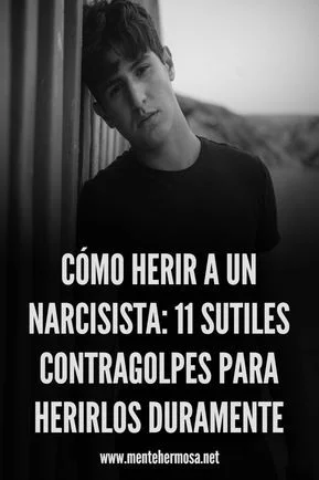 Poderosas palabras para herir a un narcisista