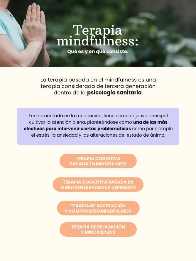 Terapia de Mindfulness para la Ansiedad Solución Optima