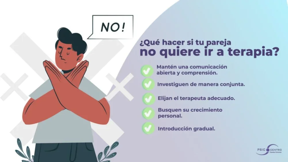 Venciendo la resistencia en terapia de pareja Consejos de un psicólogo