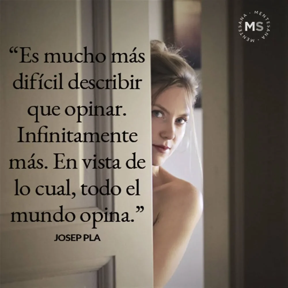 Críticas y juicios Una mirada hacia los demás