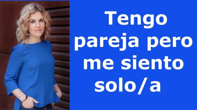 Amo a mi pareja pero quiero estar sola