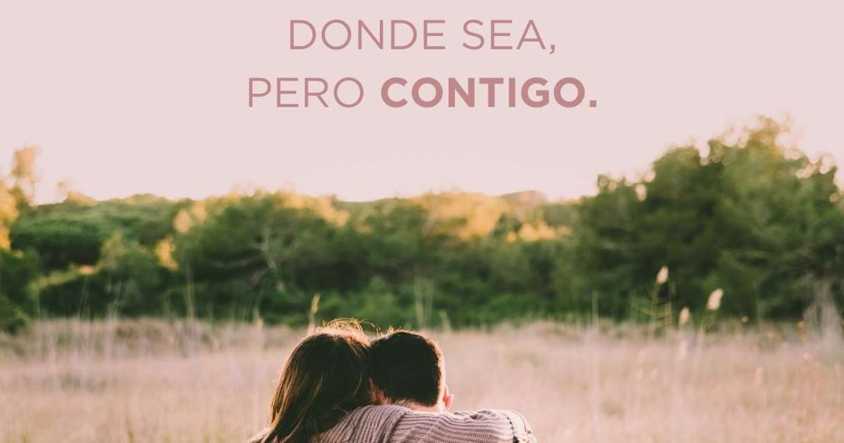 Anhelo de verte pronto y abrazarte con fuerza