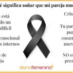 Ausencia de sueños con mi marido fallecido