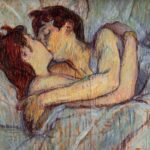 Beso de mujer enamorada el arte en 10 pasos