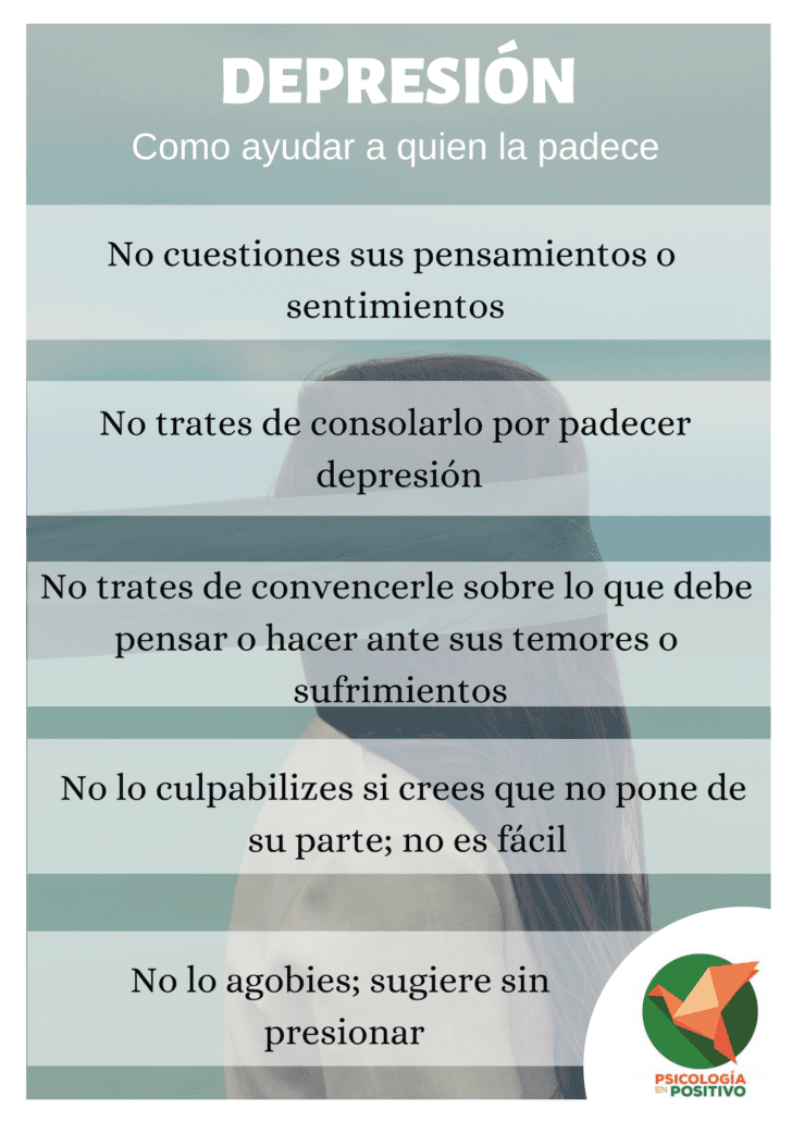 Cómo ayudar a tu pareja con depresión
