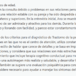 Comportamiento autodestructivo y trastorno de la personalidad histriónica Análisis breve
