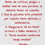 Críticas constructivas hablar de mí aunque sea mal