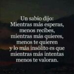 Cuando no te valoran Una frase reveladora
