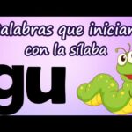 Descubriendo palabras con gu en español