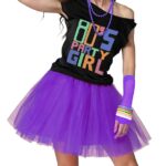 Disfraz Fiesta de los 80 Look Retro Perfecto