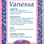 El significado bíblico de Vanessa