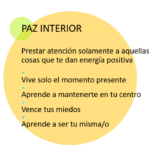 Encontrar la paz interior cuando estás agotada