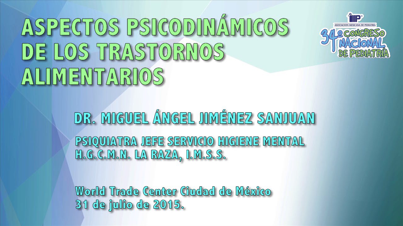 Enfoque psicodinámico en trastornos de la alimentación