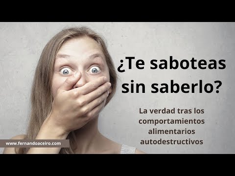 Evita la autodestrucción con hábitos saludables
