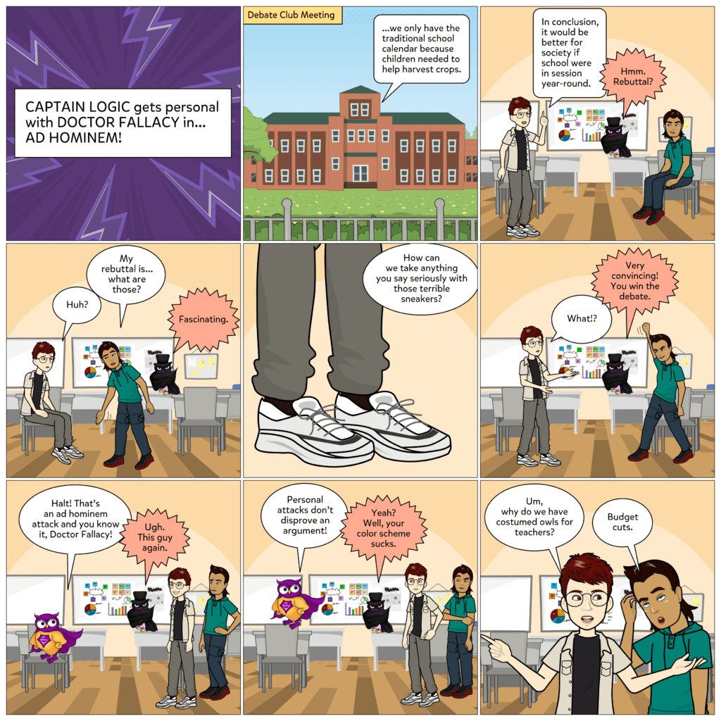 Falacias Ad Hominem desenmascarando ataques personales en el debate