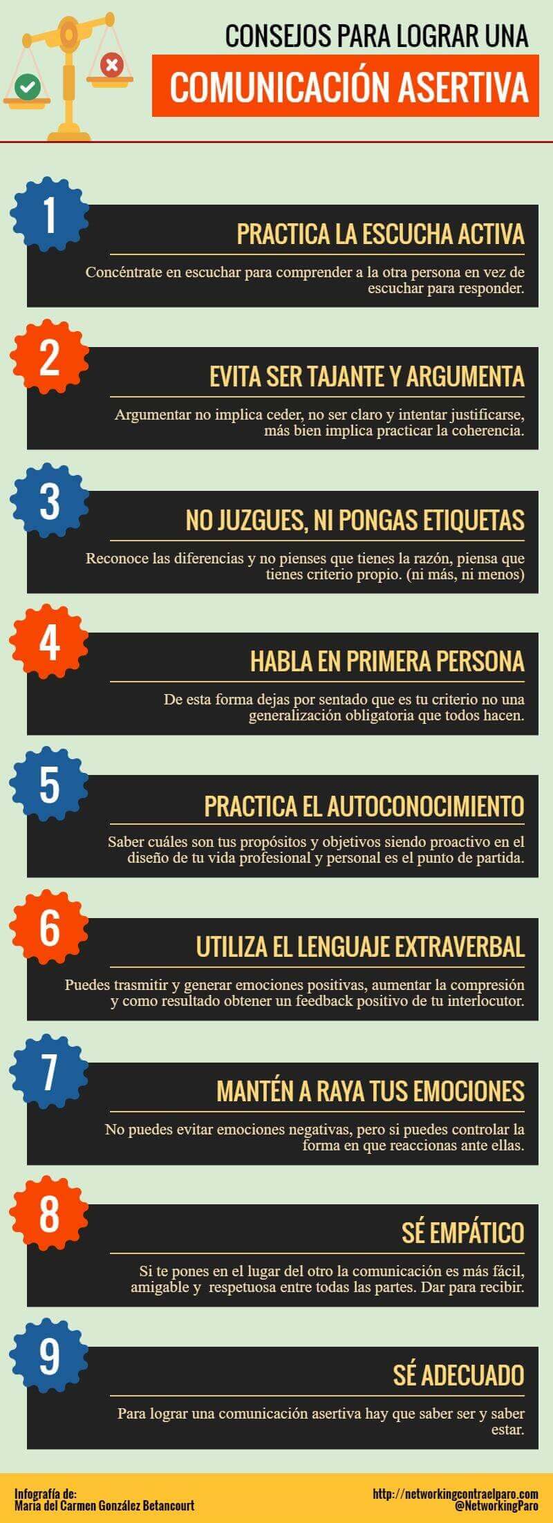 Fomentar la asertividad 10 consejos prácticos