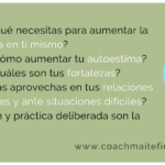 Fortalece tu autoestima de forma efectiva con esta dinámica