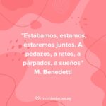 Frases de amor inolvidables de Mario Benedetti