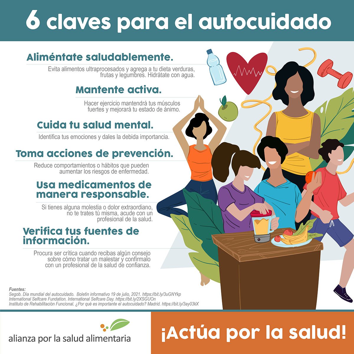 Importancia del autocuidado en la recuperación de trastornos alimenticios