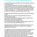 Importancia del reglamento escolar