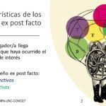 Investigación ex post facto ejemplos y exploración