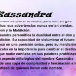 Kassandra origen y simbolismo