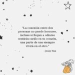 La conexión entre dos personas a través de frases
