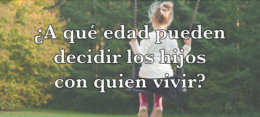 Mi hijo de 12 años decide vivir conmigo