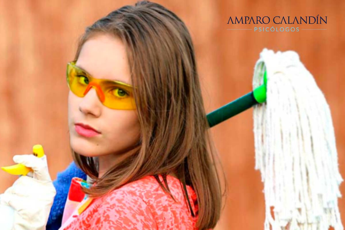 Obsesión por la limpieza enfrentando comportamiento compulsivo